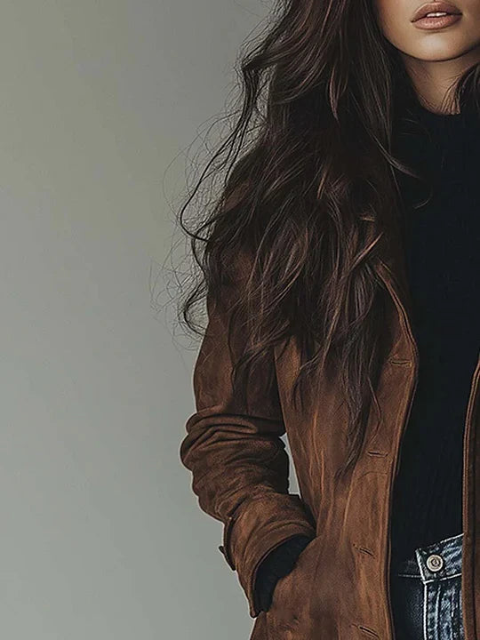 Trench Vintage en Ante Finto