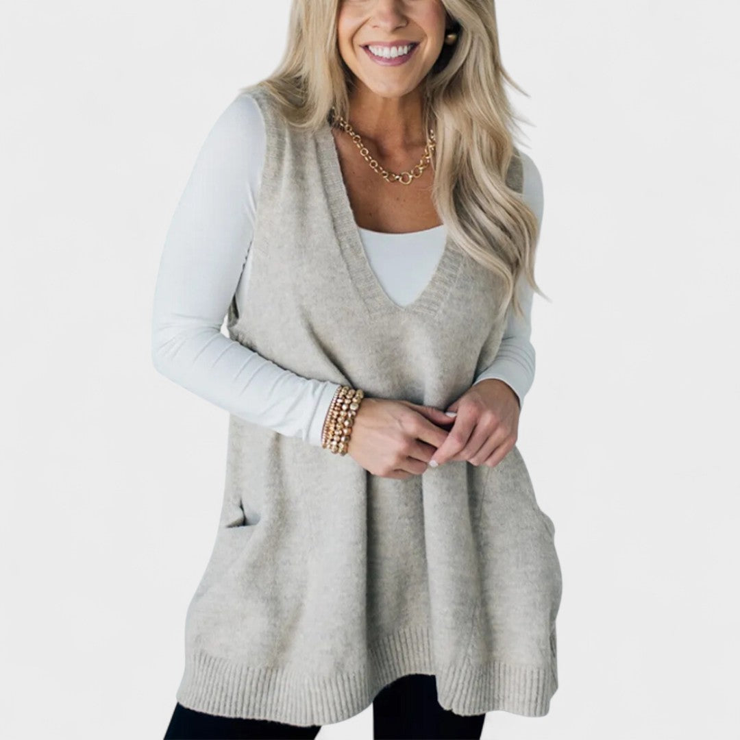 Roberta - Gilet en maille confortable