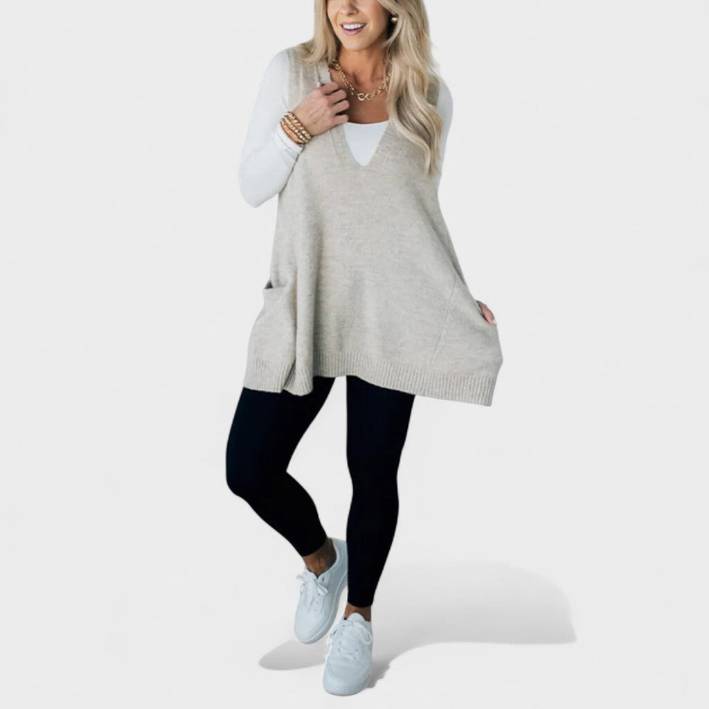 Roberta - Gilet en maille confortable