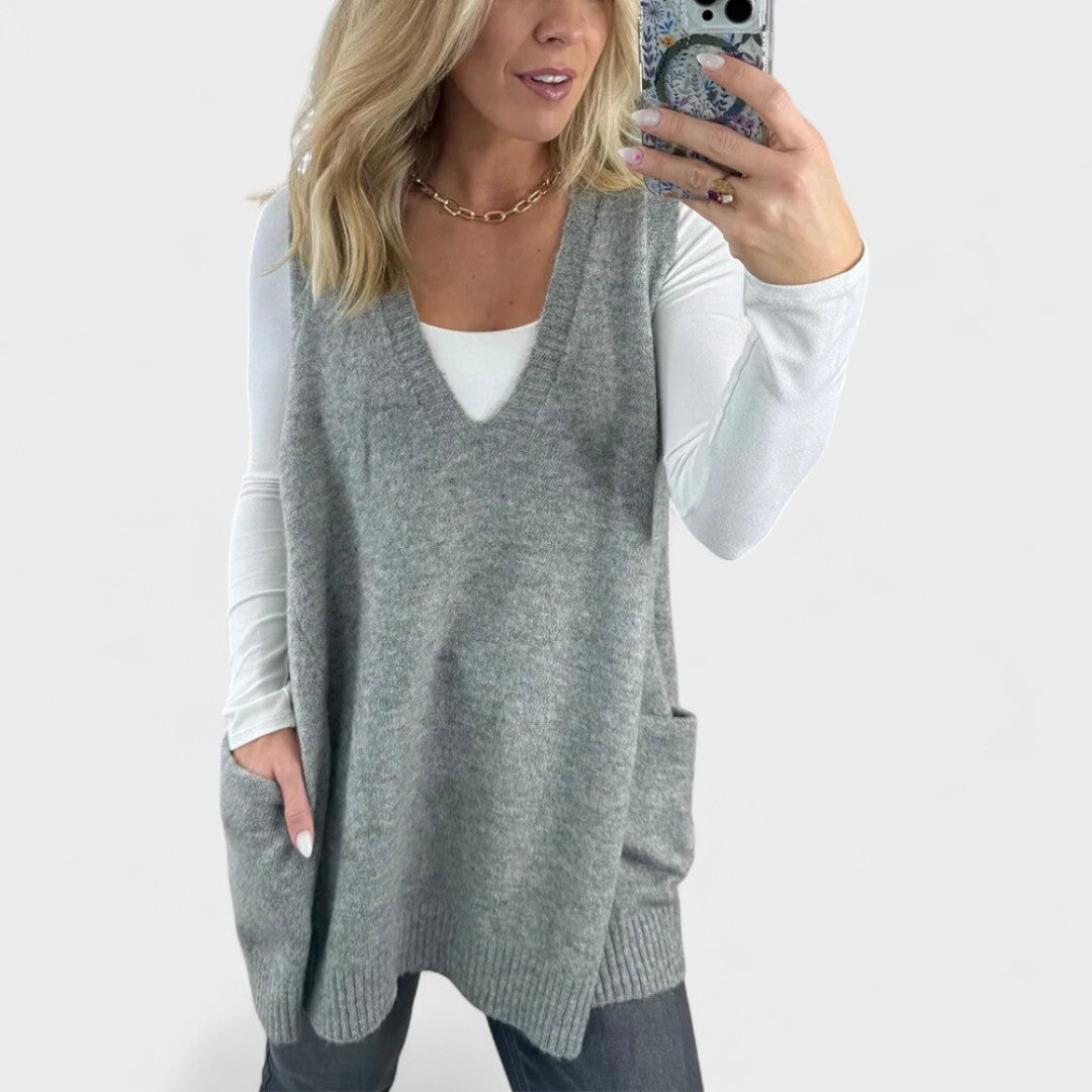 Roberta - Gilet en maille confortable
