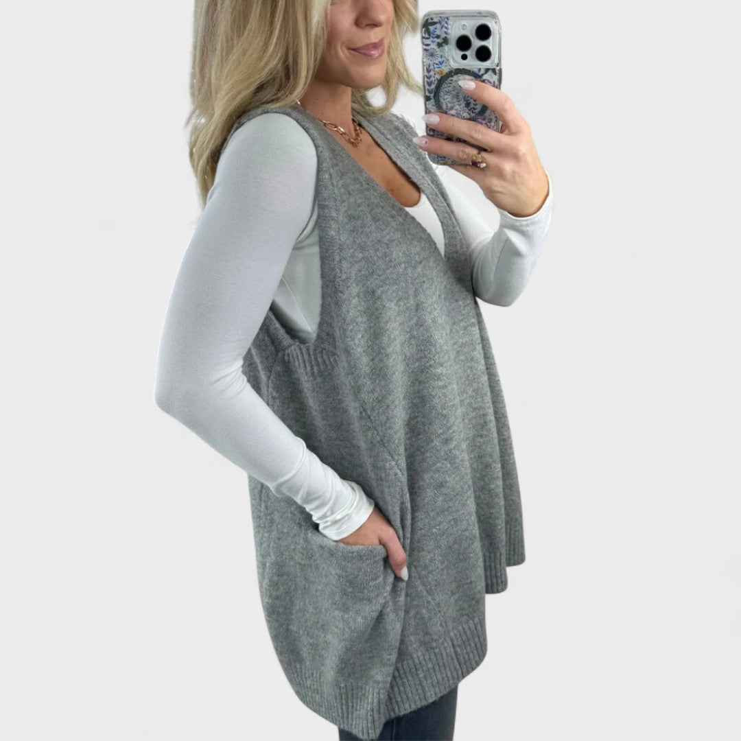 Roberta - Gilet en maille confortable