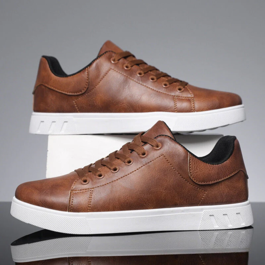 LEATHER SNEAKERS FOR MEN