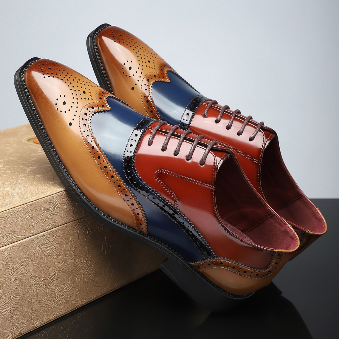 WINGTIP BROGUE SHOES FOR MEN