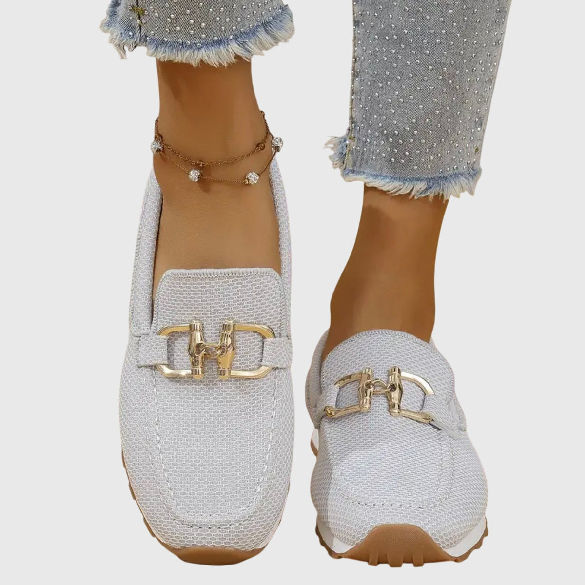 MOREAU LYON | BASKETS MOCASSINS POUR FEMME