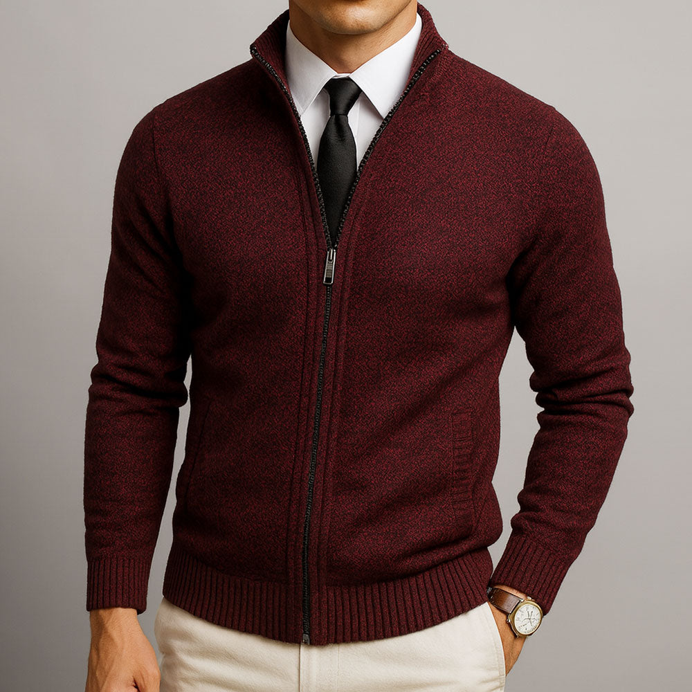 LAURENT MONACO | CARDIGAN EN LAINE SUR MESURE