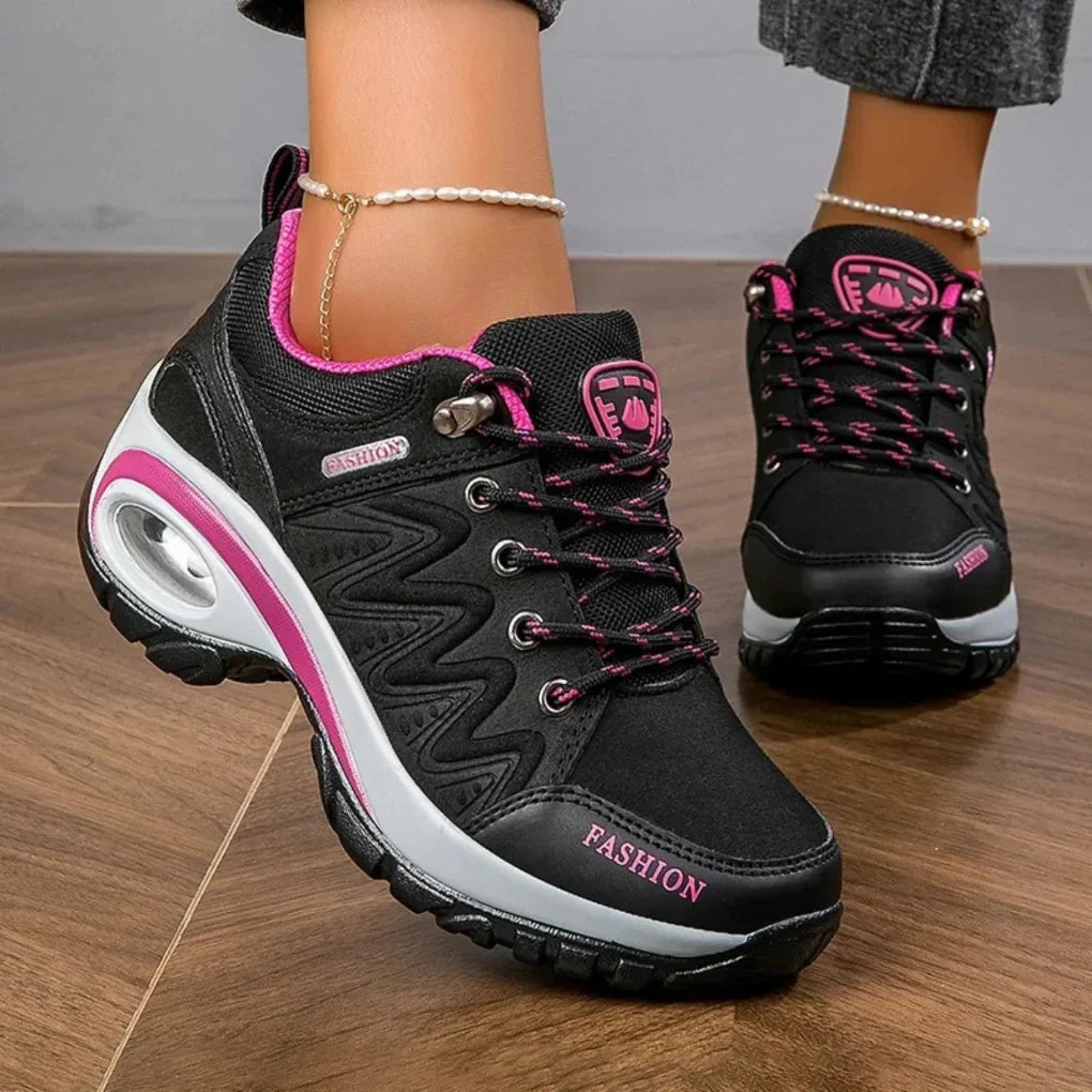 Kobiece Wodoodporne Kolorowe Buty Trekkingowe