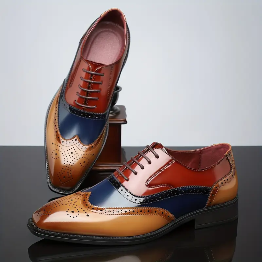 WINGTIP BROGUE SHOES FOR MEN