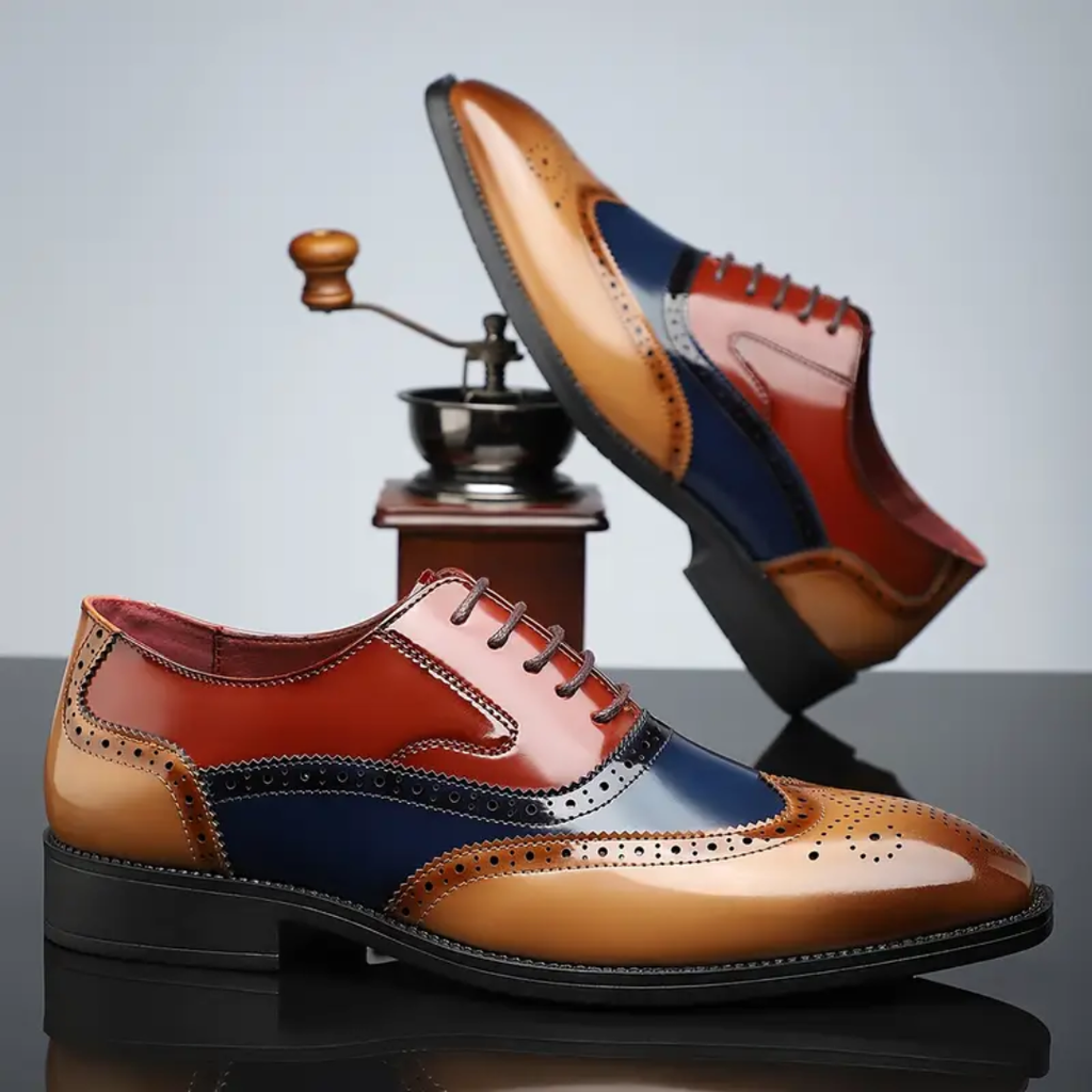 WINGTIP BROGUE SHOES FOR MEN