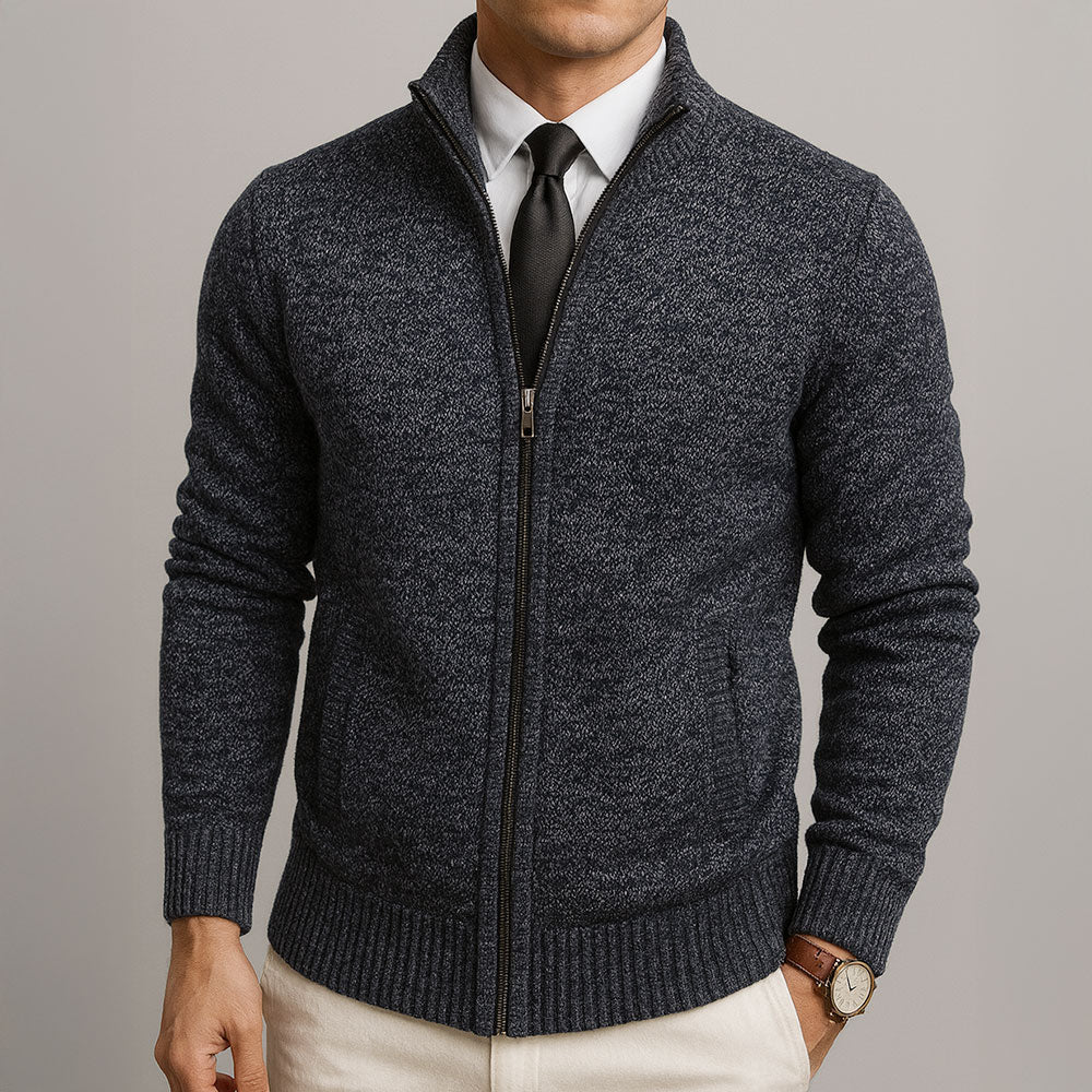 LAURENT MONACO | CARDIGAN EN LAINE SUR MESURE