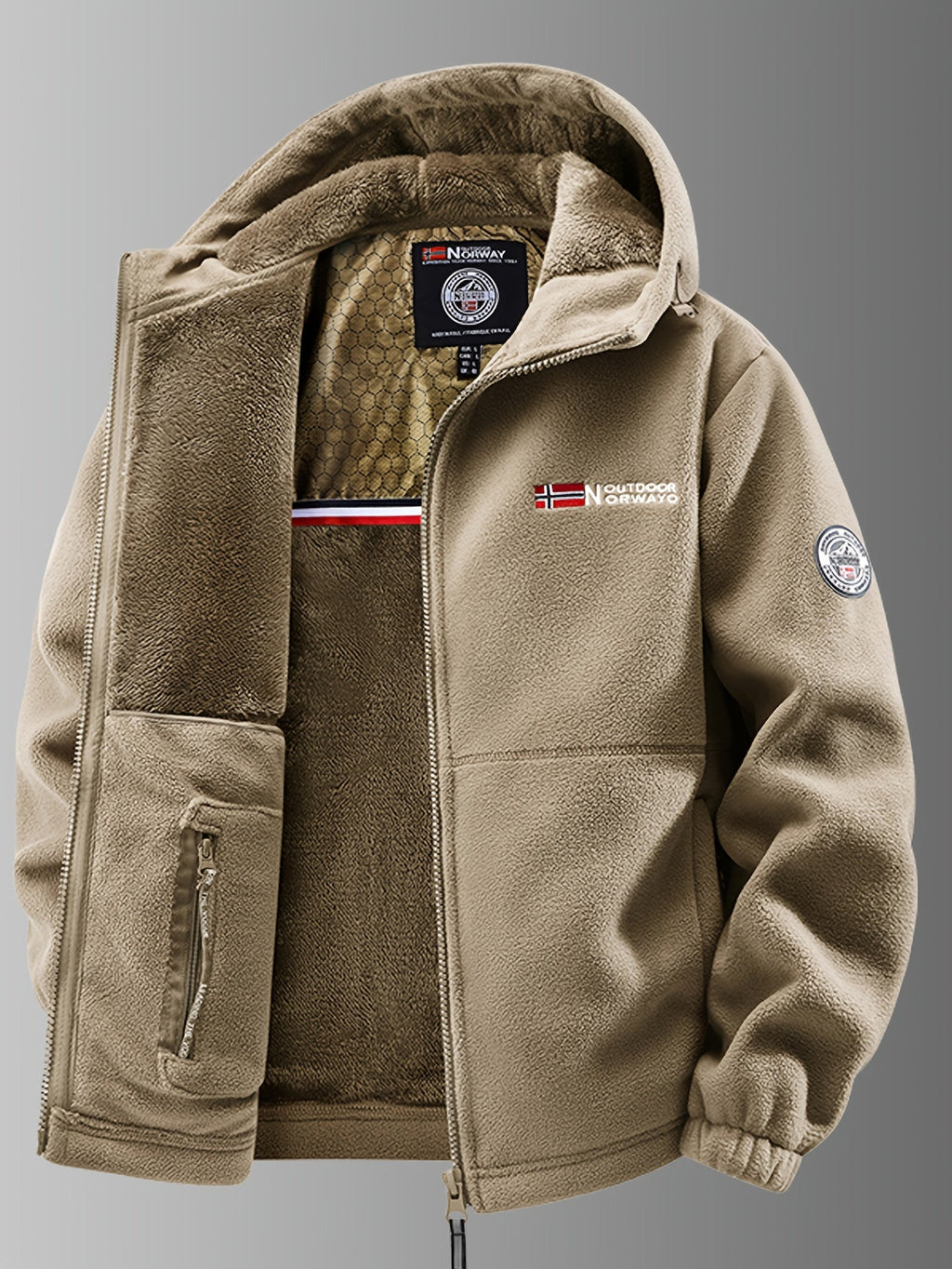 LAURENT MONACO | VESTE THERMIQUE EN POLAIRE POUR HOMME