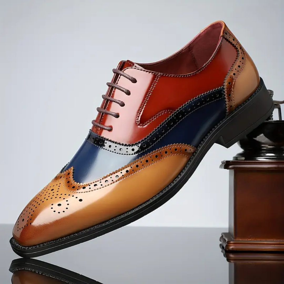 WINGTIP BROGUE SHOES FOR MEN