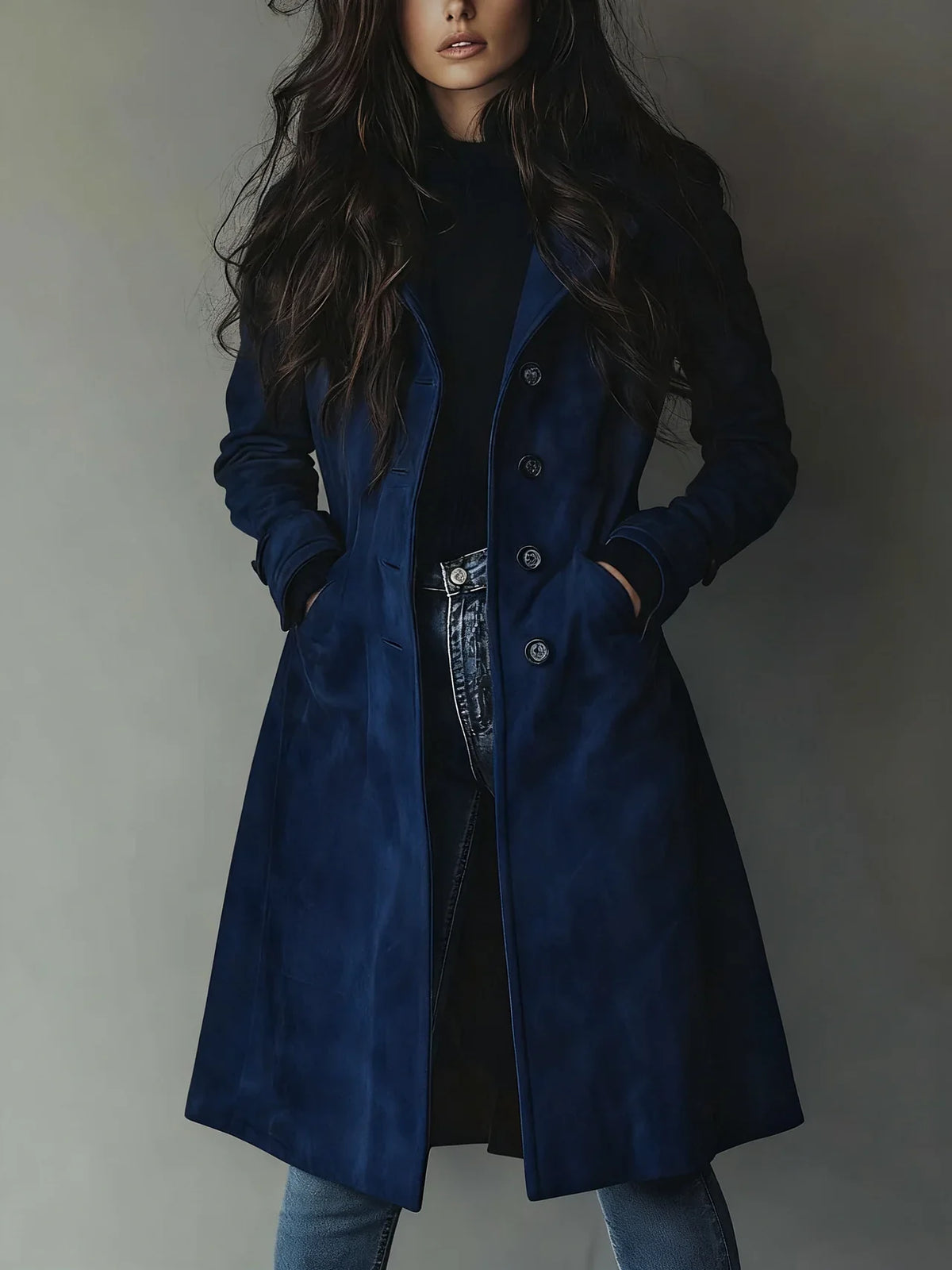 Trench Vintage en Ante Finto