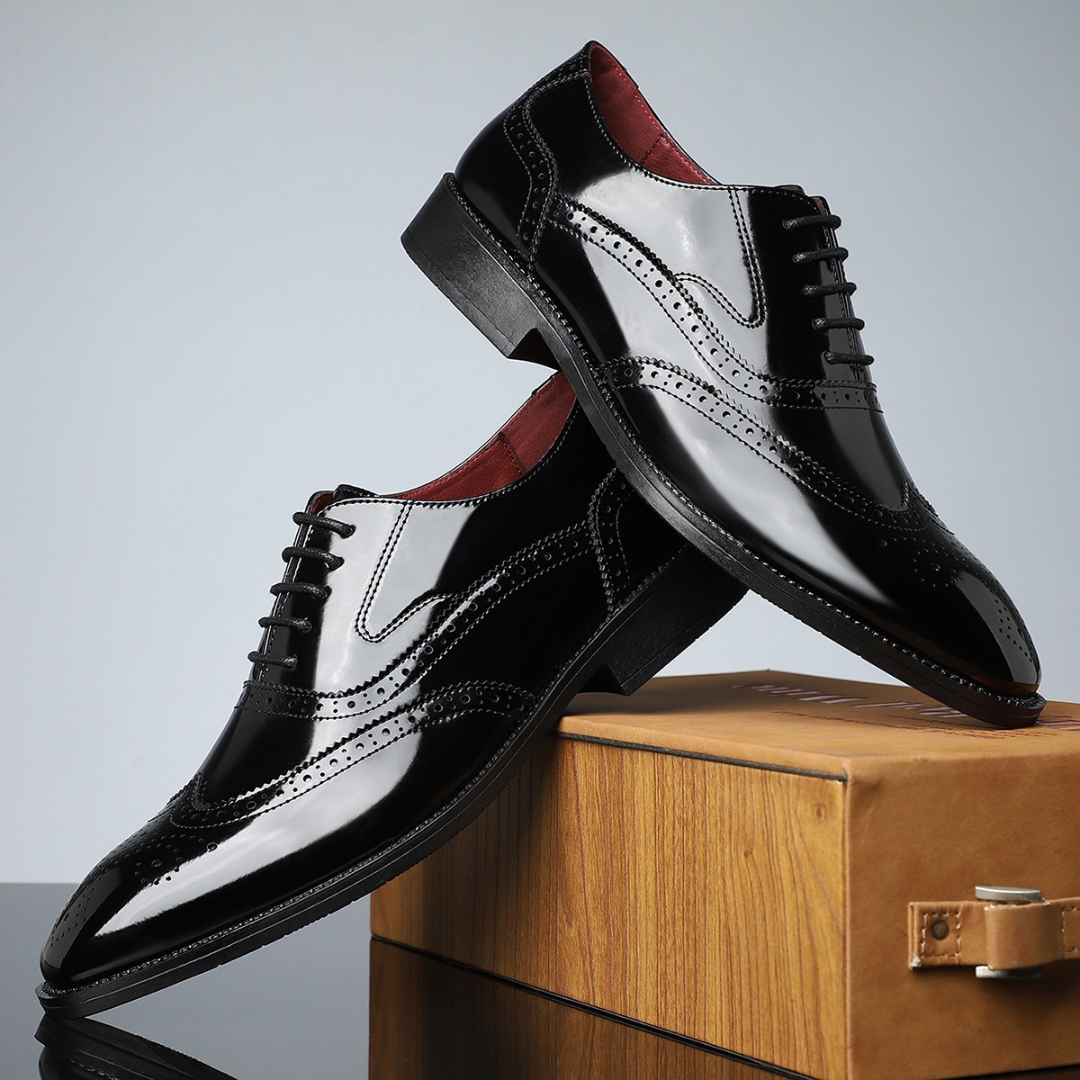 WINGTIP BROGUE SHOES FOR MEN