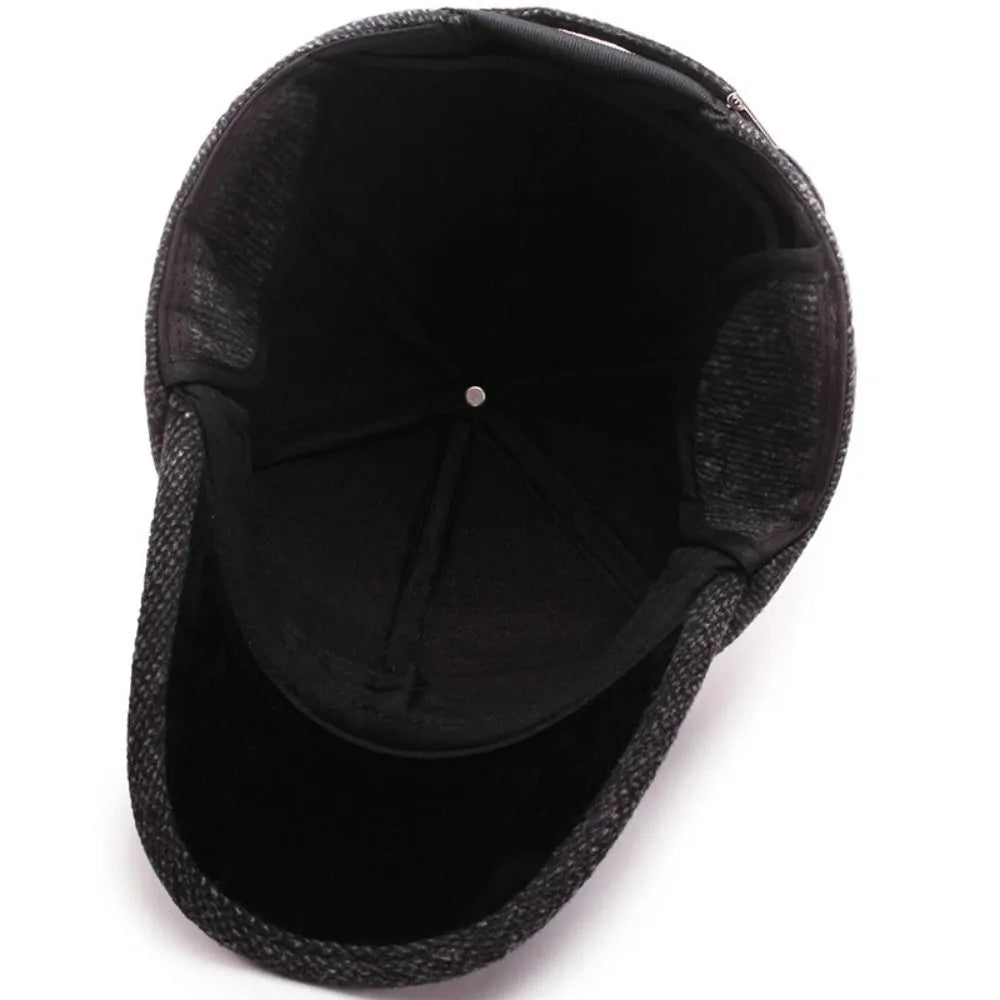 Casquette d’Hiver avec Cache-Oreilles et Taille Réglable pour Adultes | Idéale pour la Saison Froide