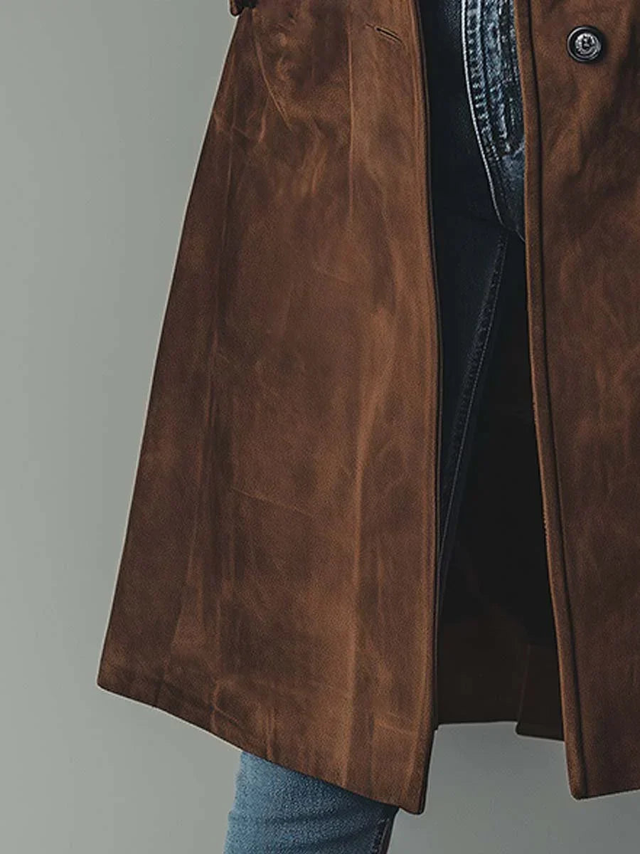 Trench Vintage en Ante Finto