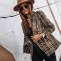 Blazer à Coupe Cintrée Avec Fermeture à Un Bouton Pour Femme | Idéal Pour le Bureau