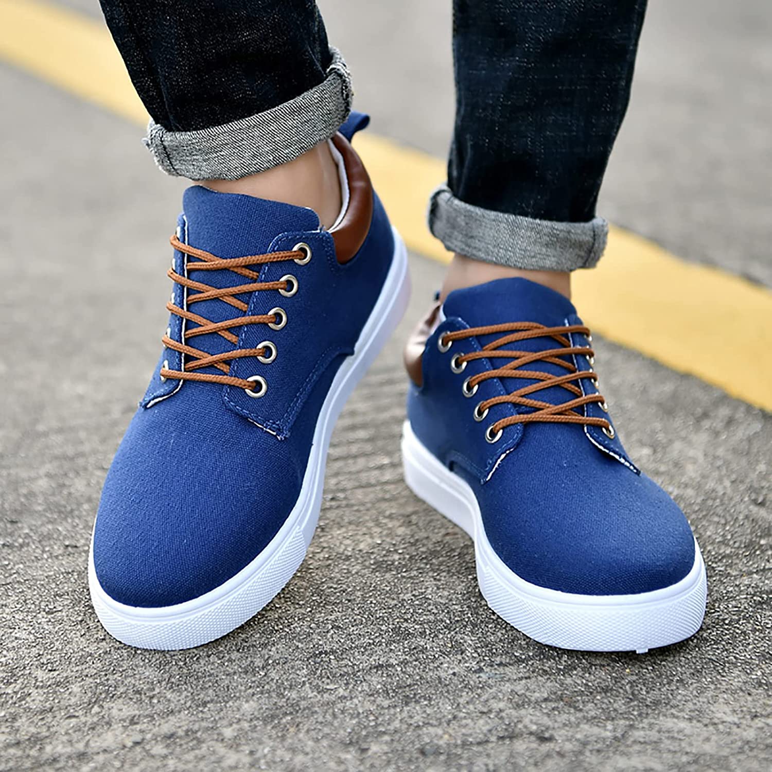Sammy Jackson David Sneakers | Stoere herensneakers met witte zool