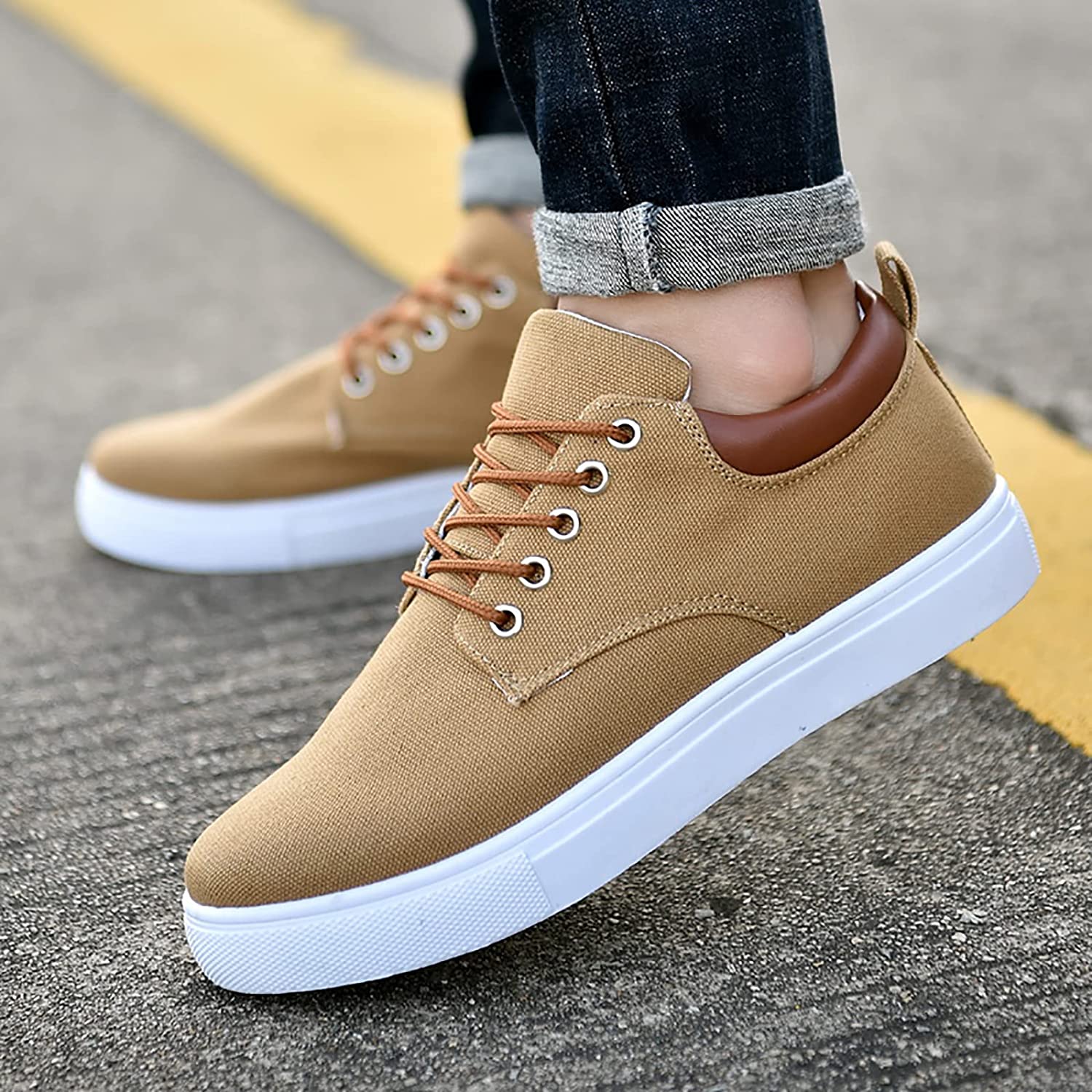 Sammy Jackson David Sneakers | Stoere herensneakers met witte zool
