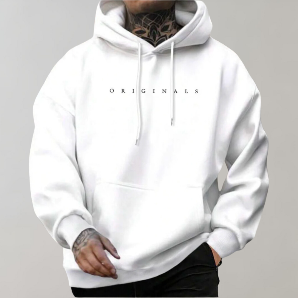 Męski Sweter | Bluza z Kapturem Oversize Streetwear
