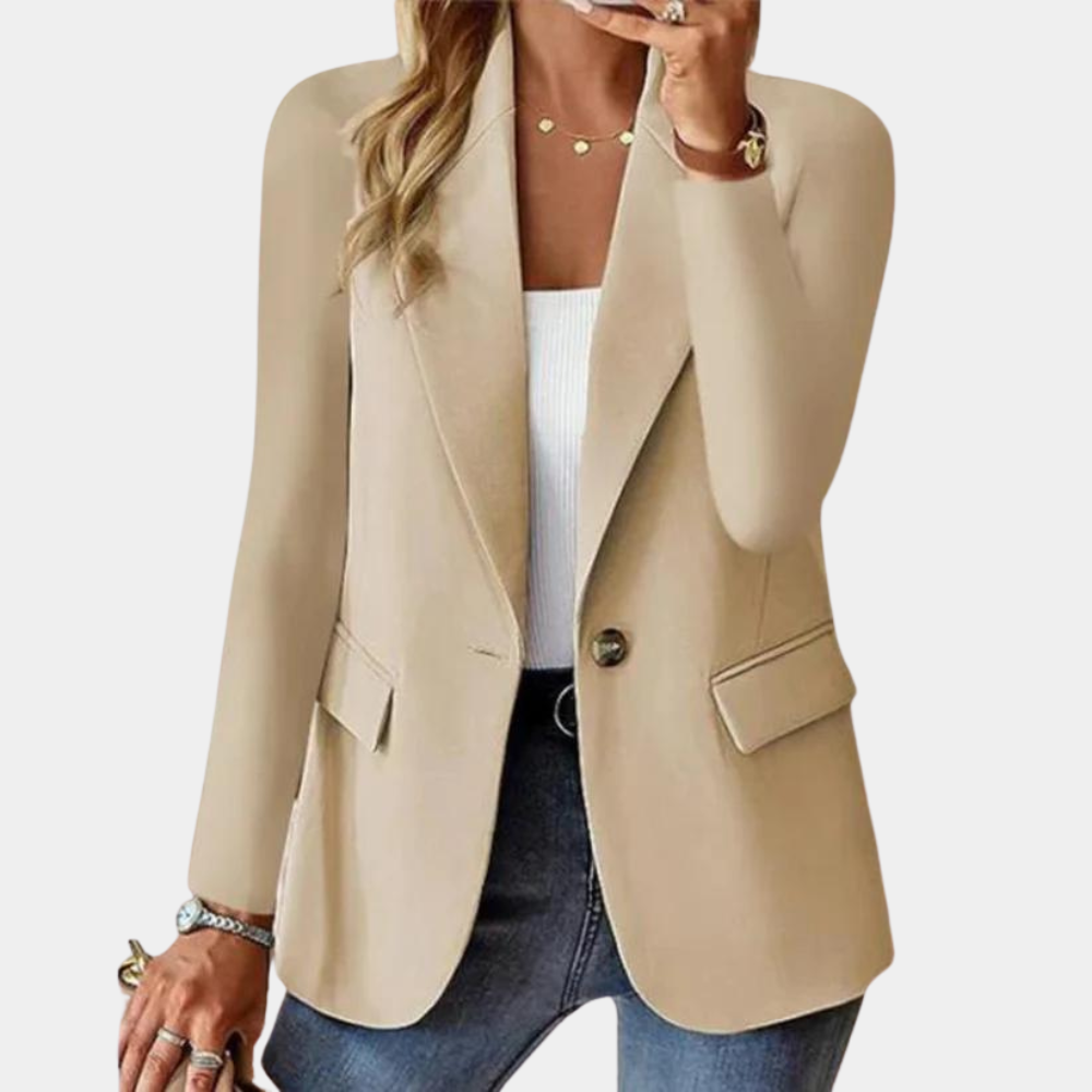 Blazer à Coupe Tailleur pour Femme | Idéal pour Usage Quotidien et Professionnel