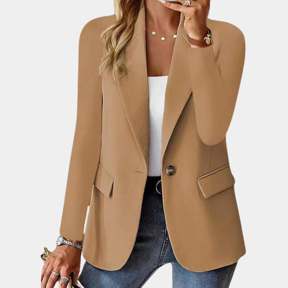 Blazer à Coupe Tailleur pour Femme | Idéal pour Usage Quotidien et Professionnel