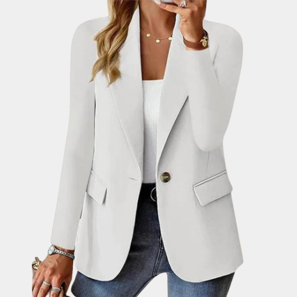 Blazer à Coupe Tailleur pour Femme | Idéal pour Usage Quotidien et Professionnel
