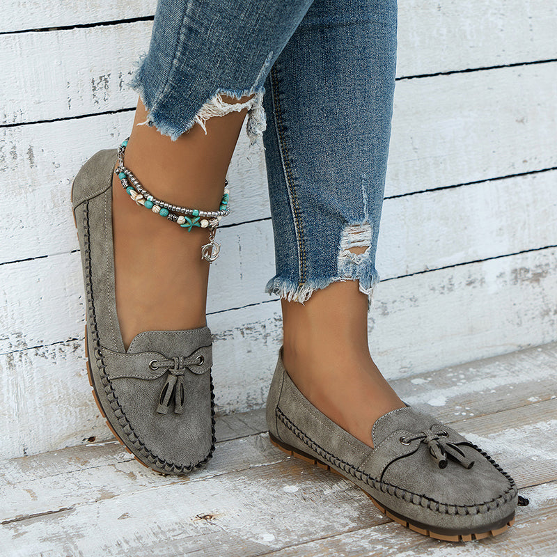 Cate | Mocassins plats décontractés pour femmes | Moderne