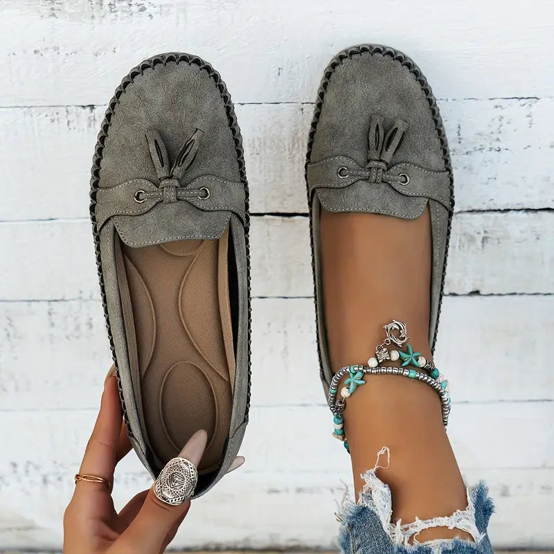 Cate | Mocassins plats décontractés pour femmes | Moderne