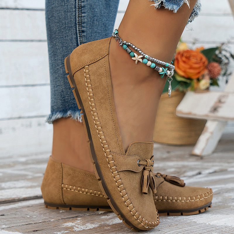 Cate | Mocassins plats décontractés pour femmes | Moderne