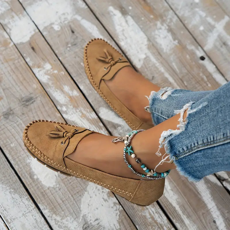 Cate | Mocassins plats décontractés pour femmes | Moderne