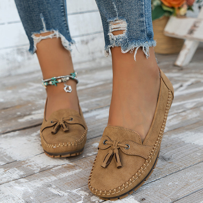Cate | Mocassins plats décontractés pour femmes | Moderne