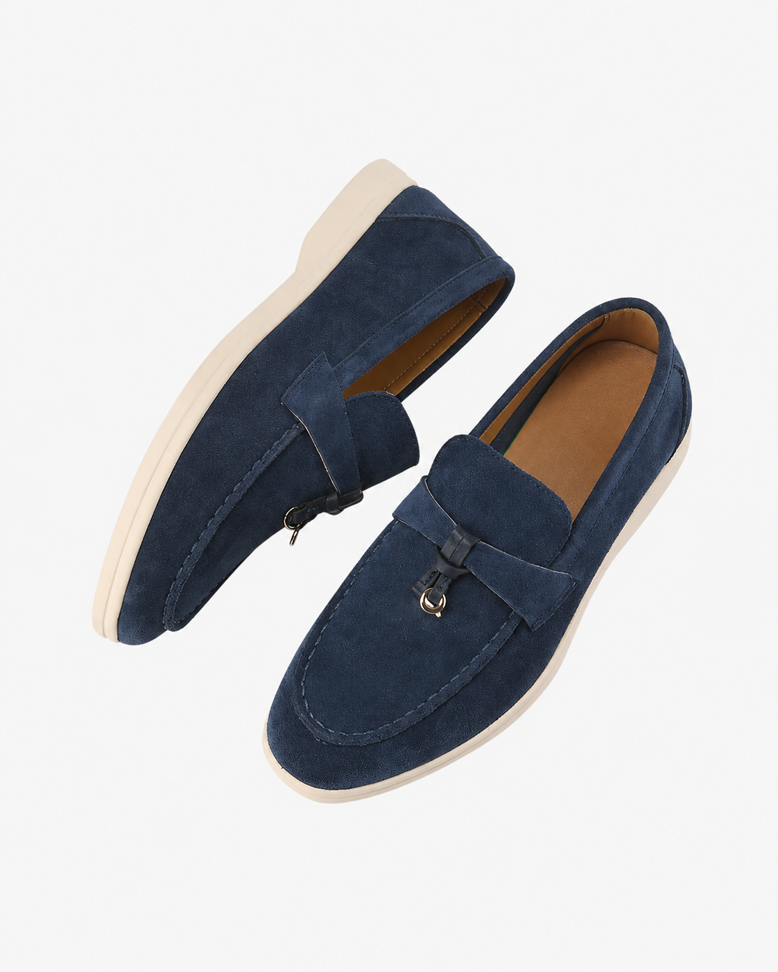 Old Money Suede Lady Loafers