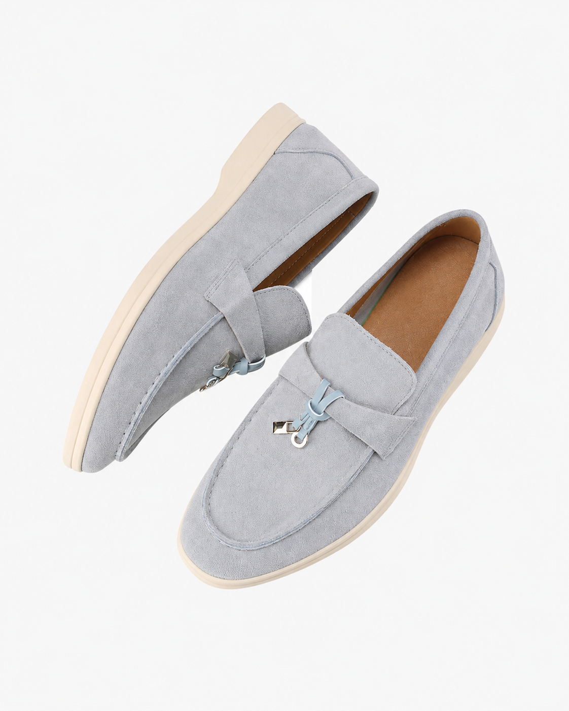 Old Money Suede Lady Loafers
