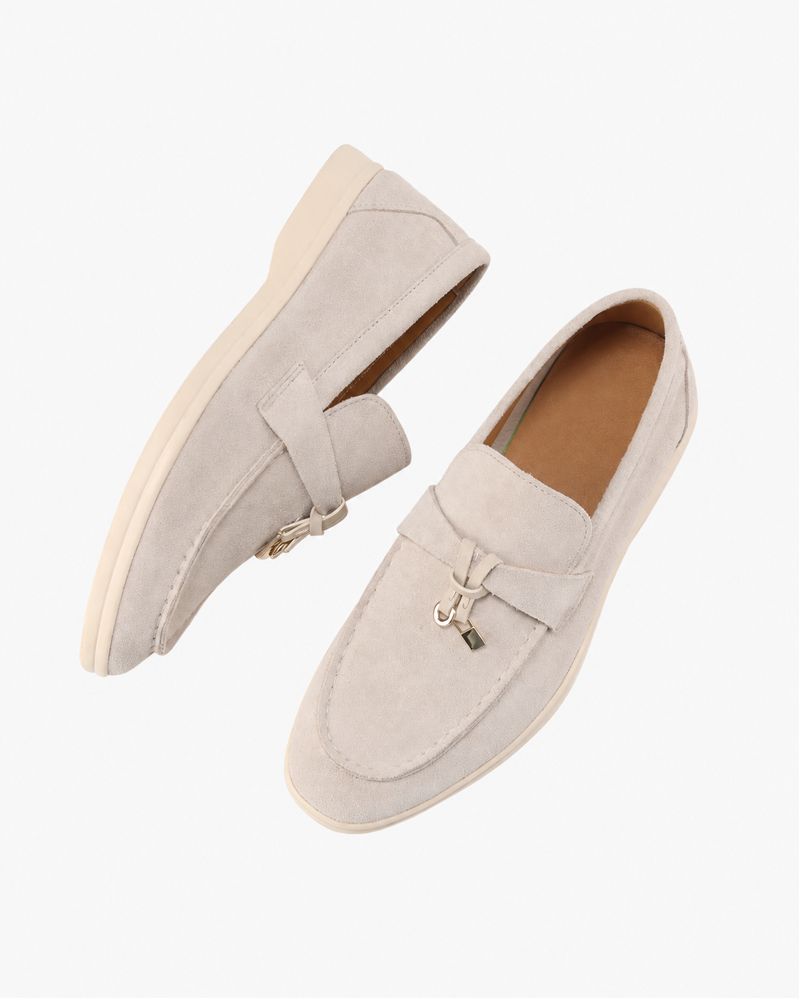 Old Money Suede Lady Loafers