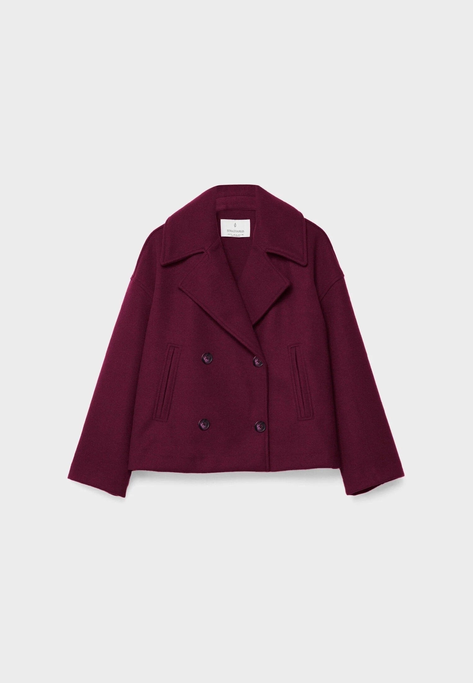 Veste Courte Pour Femme | Double Boutonnage Élégant | Tissu Doux Confortable