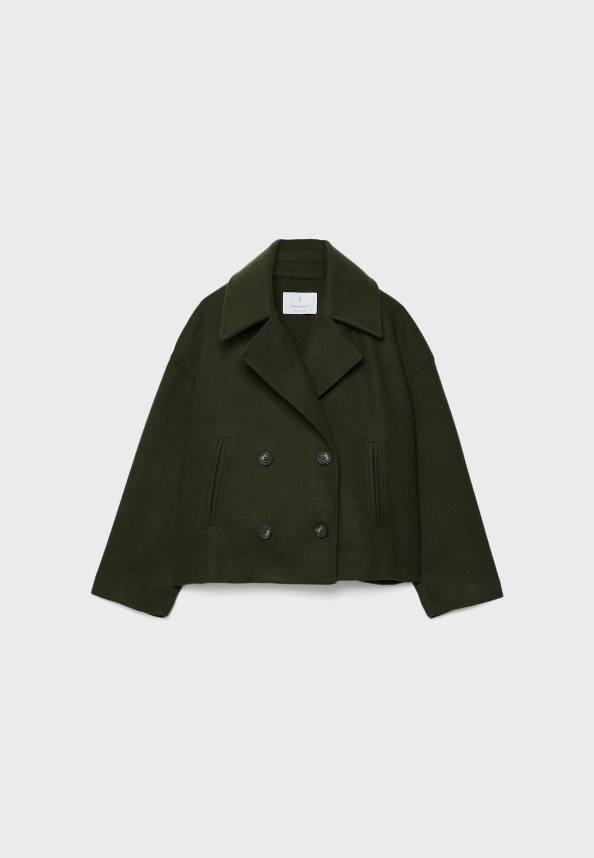 Veste Courte Pour Femme | Double Boutonnage Élégant | Tissu Doux Confortable