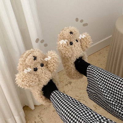Sammy Jackson Fluffy Animal Pantoffels | De schattigste pantoffels!