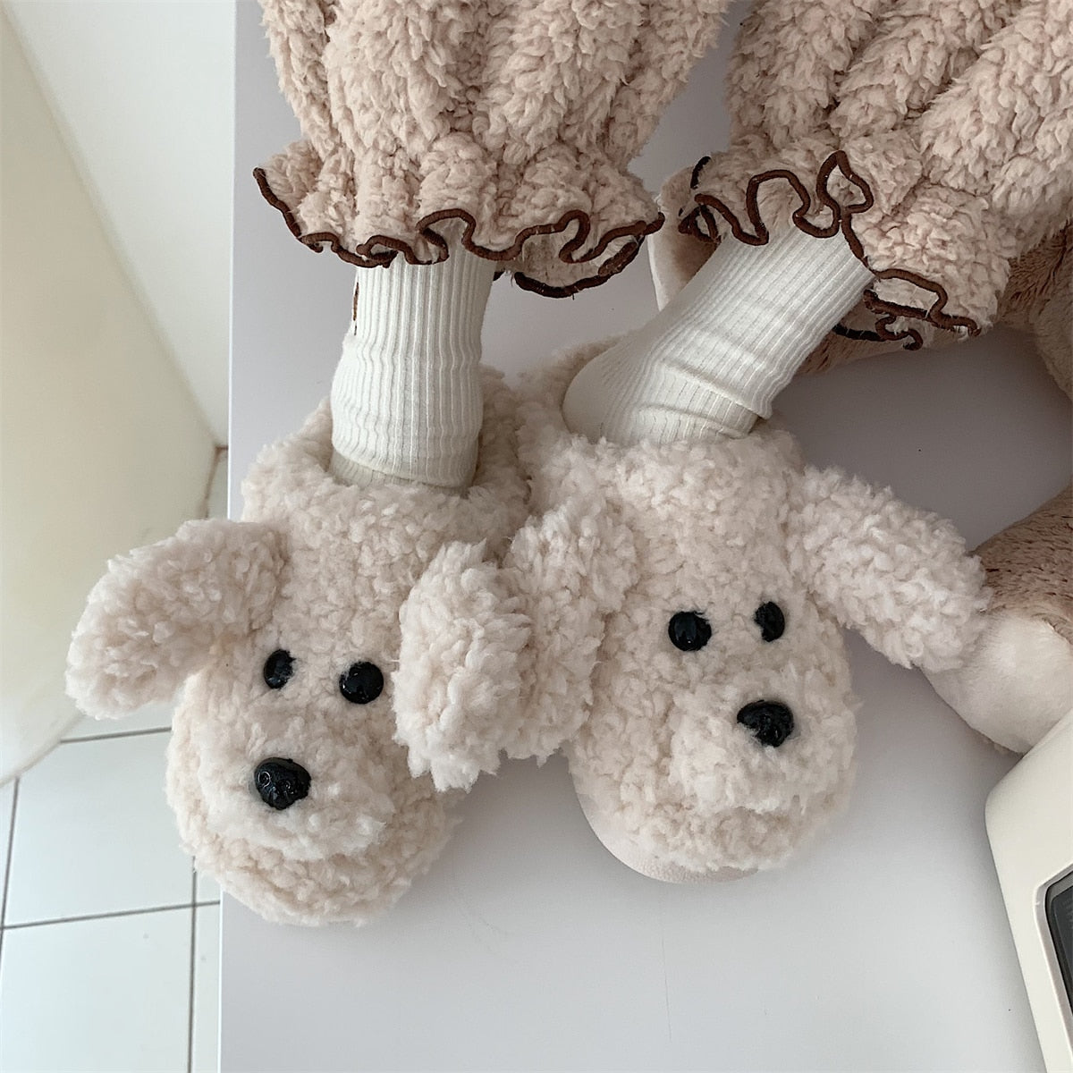 Sammy Jackson Fluffy Animal Pantoffels | De schattigste pantoffels!