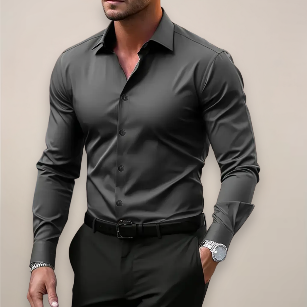 Lennart | Men’s Long Sleeve Shirt
