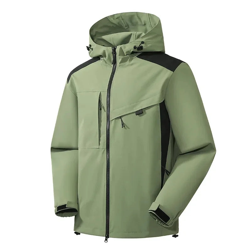 Edith Holloway | Waterproof Hooded Outdoor Jacket