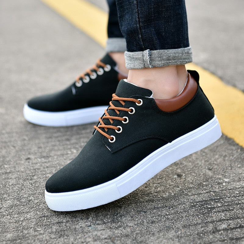 Sammy Jackson David Sneakers | Stoere herensneakers met witte zool