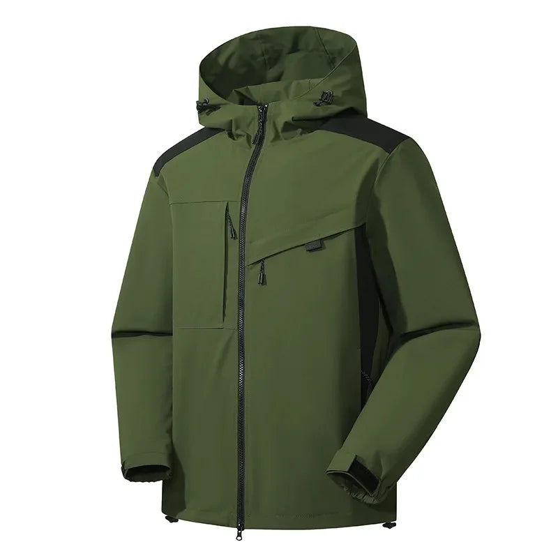 Edith Holloway | Waterproof Hooded Outdoor Jacket