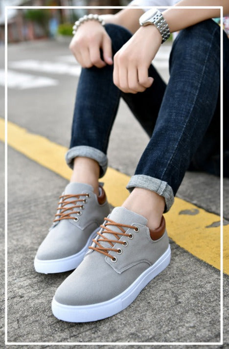 Sammy Jackson David Sneakers | Stoere herensneakers met witte zool