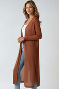 LIGHTWEIGHT LONG CARDIGAN – SOFT KNIT