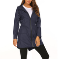 Felicity Marsden | Hooded Rain Jacket Women Waterproof Longline