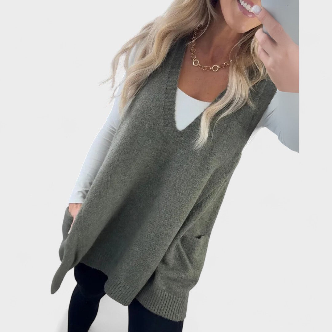 Roberta - Gilet en maille confortable