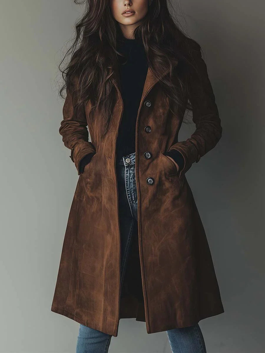 Trench Vintage en Ante Finto