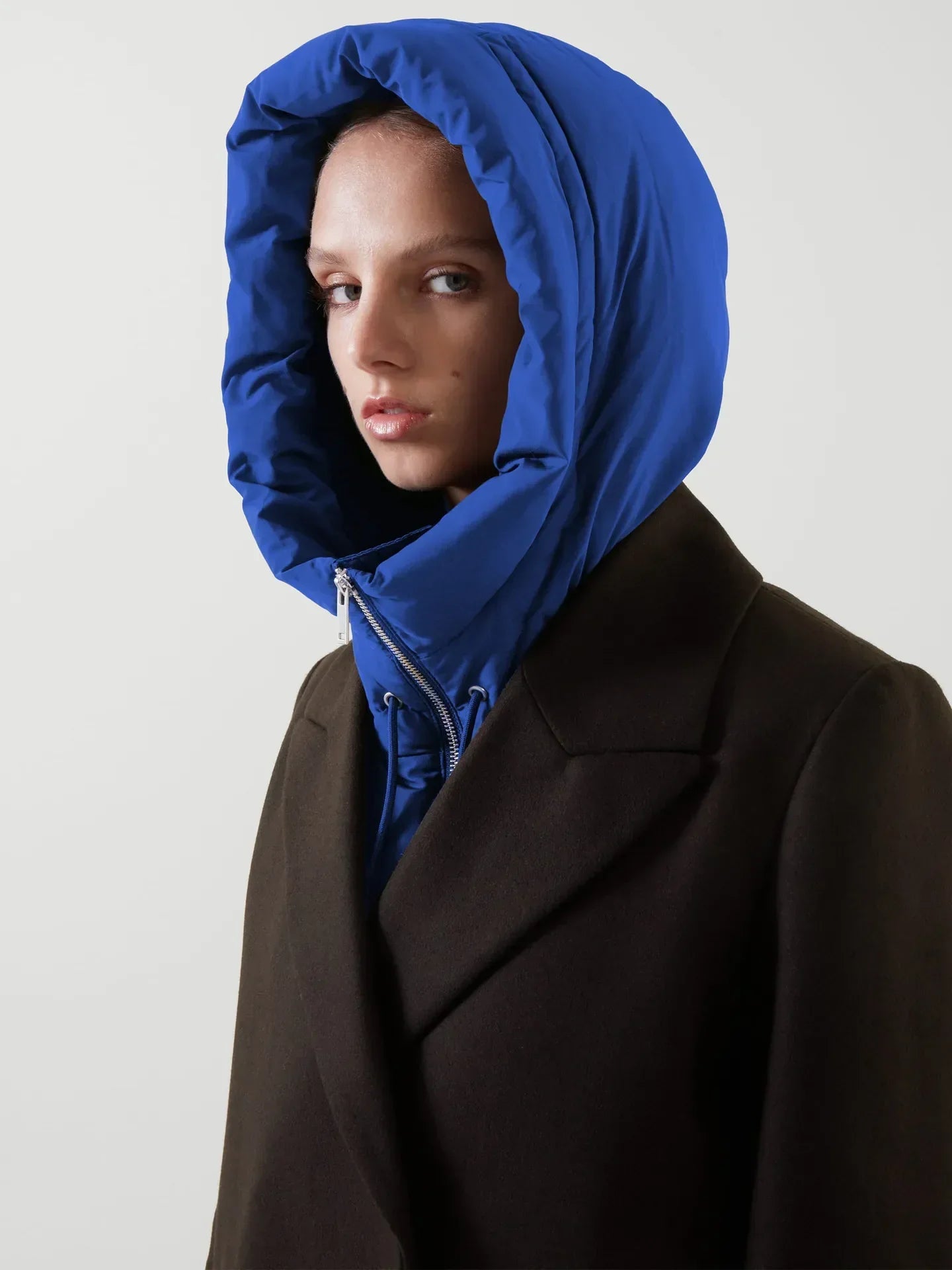 Capuche Écharpe avec Fermeture Éclair pour Adultes | Idéal pour l’Hiver