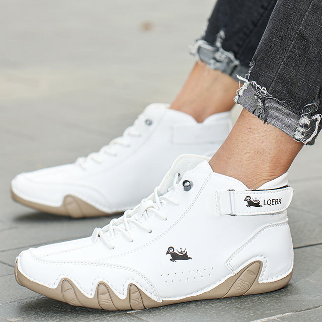 Decks | Ultra-comfortabele antislip blotevoetschoen van leer (Unisex)