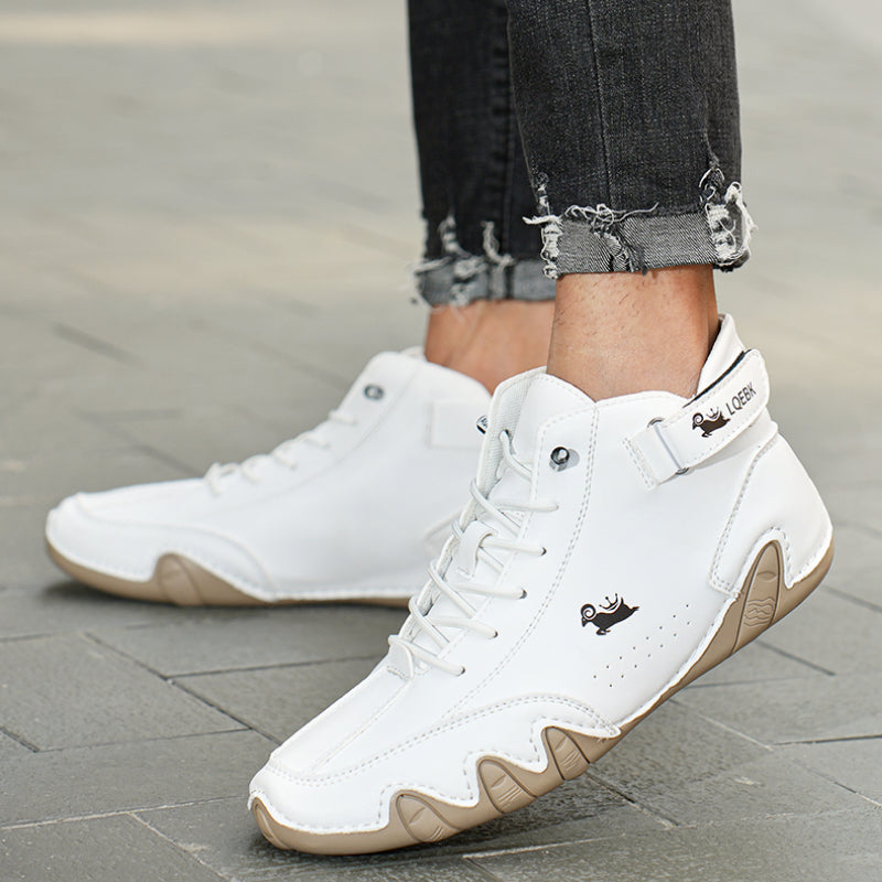 Decks | Ultra-comfortabele antislip blotevoetschoen van leer (Unisex)